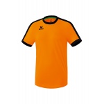 Erima Sport-Tshirt Trikot Retro Star (100% Polyester) orange/schwarz Herren